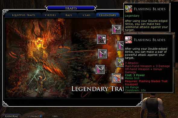 Burglar legendary traits - Legendary flashing blades