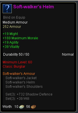 Burglar soft walker - Soft walkers helm