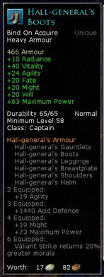 Captain hall general - Hall generals boots