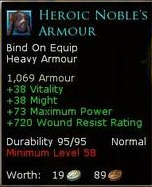 Guardian heroic nobles - Heroic nobles armour
