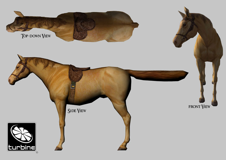 Horse - Lotro horse template