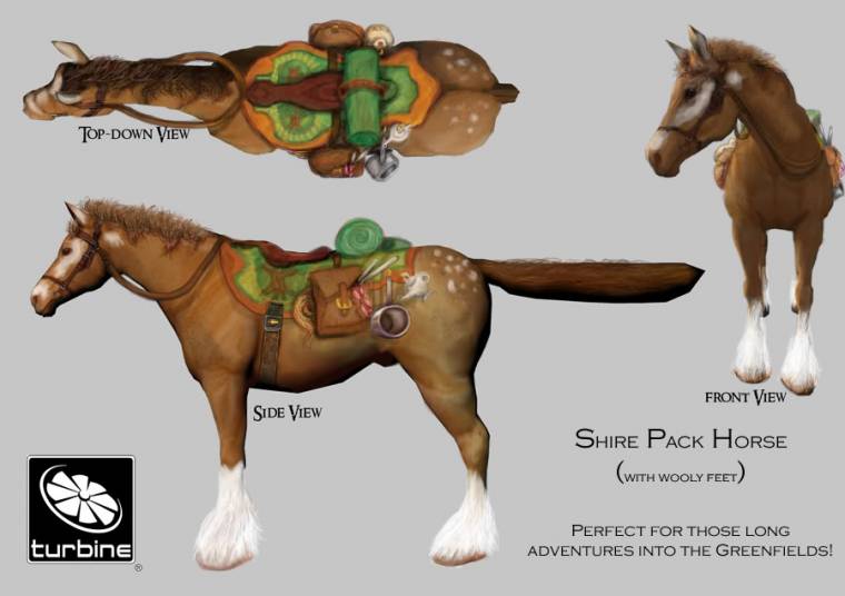 Horse design real ones - ShirePackHorseTravisGalloway