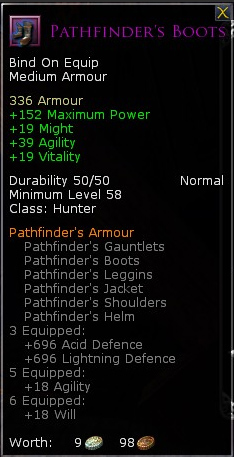 Hunter pathfinders set - Pathfinders boots