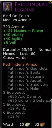 Hunter pathfinders set - Pathfinders leggings