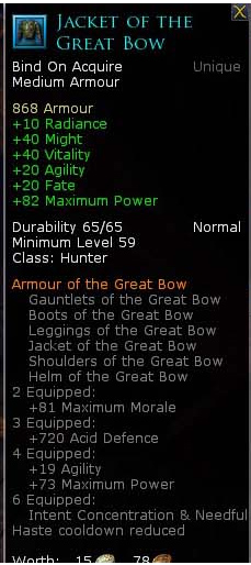 Hunter the great bow medium armour - Jacket of the great bow
