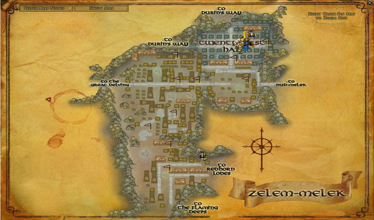 Mines of moria maps - Zelem melek