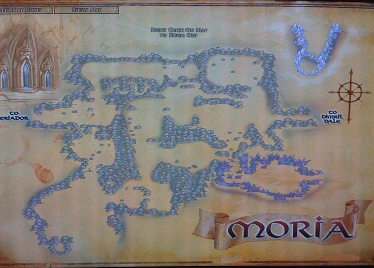 Moria - Moria map