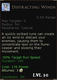 Rune keeper everything else - Distracting winds