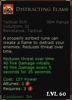 Rune keeper fire damage skills - Distracting flame
