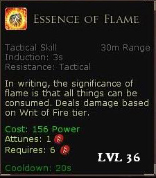 Rune keeper fire damage skills - Essence of flame