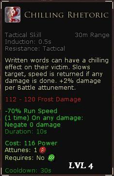 Rune keeper frost damage skills - Chilling rhetoric