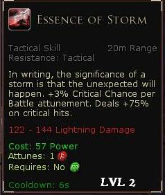 Rune keeper lighting damage skills - Essence of storm