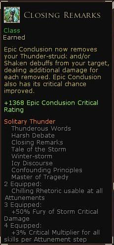 Rune keeper solitary thunder - Closing remarks