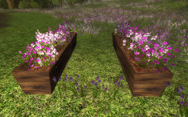 Summer festival - Purple flower box