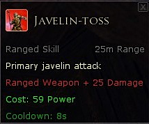Warden javel skills - Javelin toss