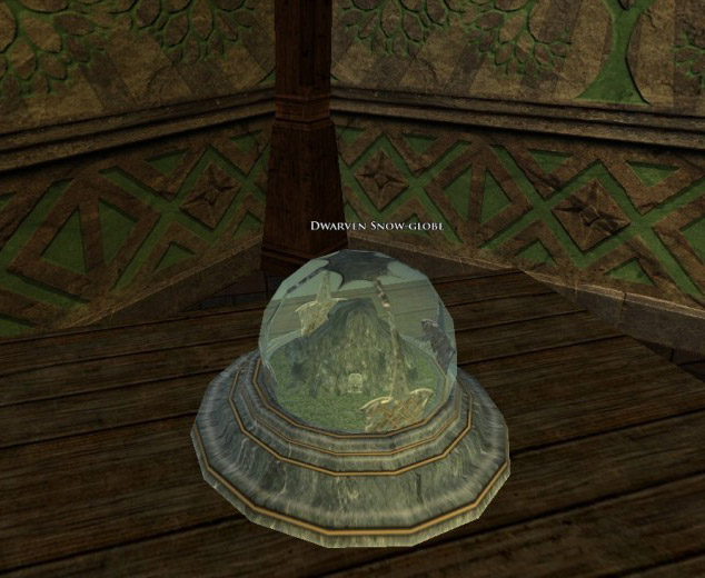 Yule festival - Dwarven snow globe