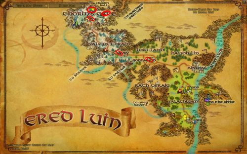 Places Of The Dwarves Ered Luin